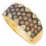 Prima Diamond & Brown Diamond Ring