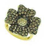 Prima Diamond & Brown Diamond Ring