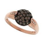 Prima Diamond & Brown Diamond Ring