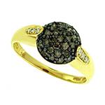 Prima Diamond & Brown Diamond Ring