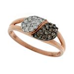 Prima Diamond & Brown Diamond Ring