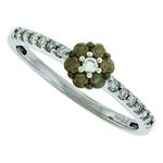 Prima Diamond & Brown Diamond Ring