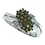 Prima Diamond & Brown Diamond Ring