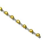 Prima Diamond And Citrine Bracelet