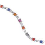 Prima Diamond And Multi Sapphire Bracelet