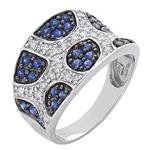 Prima Diamond And Sapphire Ring