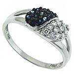 Prima Diamond And Sapphire Ring