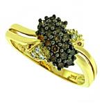 Prima Diamond & Brown Diamond Ring