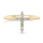 Prima Diamond Cross Ring