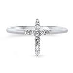 Prima Diamond Cross Ring