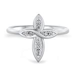 Prima Diamond Cross Ring