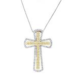 Prima Diamond Crosses Pendants