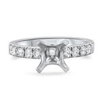 Diamond Engagement Band