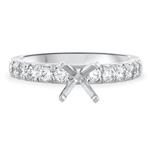 Diamond Engagement Band