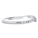 Diamond Engagement Matching Band