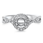 Prima Diamond Engagement Ring (0.50ct Center)