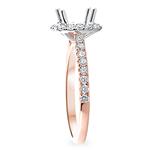 Diamond Engagement Ring (1.00ct WG Head/RG Shank)