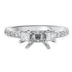 Prima Diamond Engagement Ring (5.5MM Princess Cut)