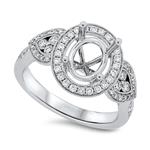 Prima Diamond Engagement Ring (7x9mm Center)