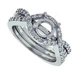 Prima Diamond Engagement Ring Set (1.00ct Center)