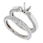 Prima Diamond Engagement Ring Set