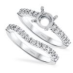 Prima Diamond Engagement Ring Set