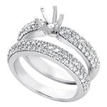 Prima Diamond Engagement Ring Set