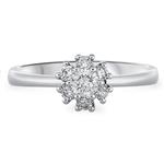 Prima Diamond Flower Ring