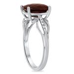 Diamond & Garnet Ring