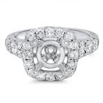 Prima Diamond Halo Eng Ring