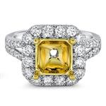 Prima Diamond Halo TT P/C Eng Ring