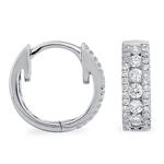 Prima Diamond Hoop Earrings