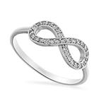 Prima Diamond Infinity Ring