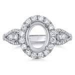 Prima Diamond Oval Halo