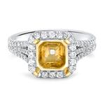 Prima Diamond P/C Halo Eng Ring