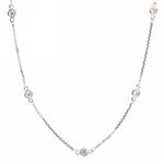 Prima Diamond Station Necklace