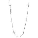 Prima Diamond Station Necklace