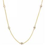 Prima Diamond Station Necklace