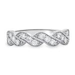 Prima Diamond Swirl Band