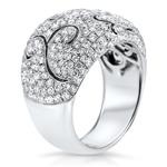 Diamond Swirl Ring