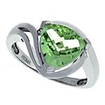 Prima Green Amethyst Ring