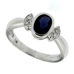 Prima Iolite & Diamond Ring