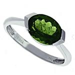 Prima Moldavite Ring