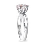 Morganite & Diamond Ring