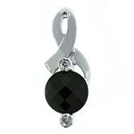 Prima Onyx & Diamond Pendant