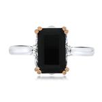 Prima Onyx & Diamond Ring