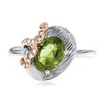 Prima Peridot & Diamond Ring