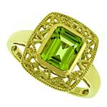 Prima Peridot Ring