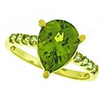 Prima Peridot Ring