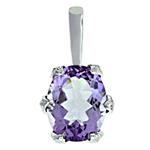 Prima Pink Amethyst Pendant